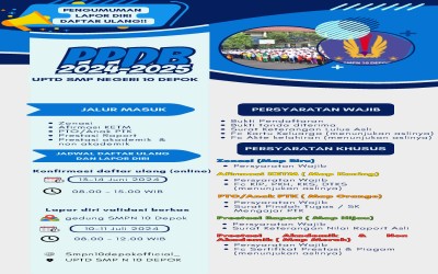 Informasi PPDB 2024 - Daftar Ulang (online) & Lapor Diri Validasi Berkas