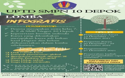 LOMBA INFOGRAFIS SMPN 10 DEPOK #Kompetisi